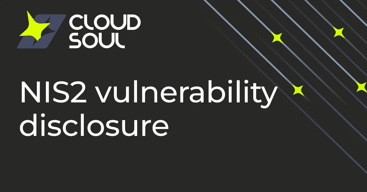 NIS2 coordinated vulnerability disclosure under Article 12